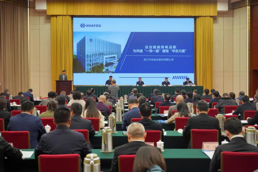 The Rule of Law Empowers and Sails Ahead, Showing "Huayou's Power" for the joint construction of "the Belt and Road Initiative"-News Releases-Huayou New Energy Technology (Quzhou) Co., Ltd.