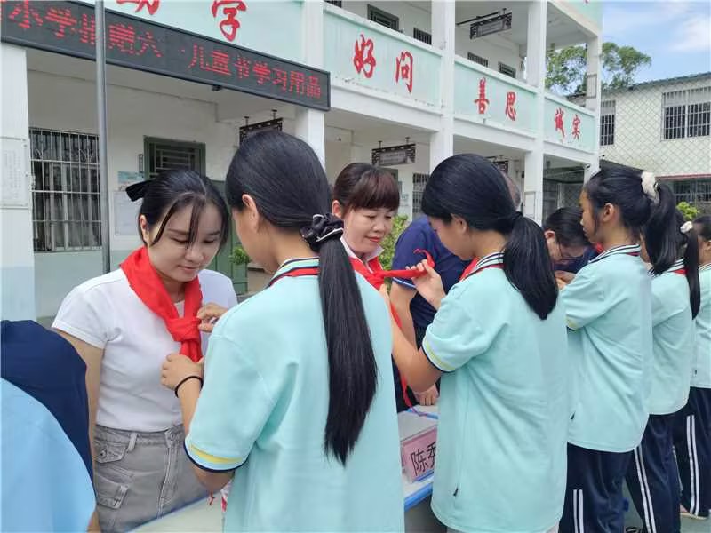 爱心相伴庆六一 童享欢喜共生长丨华友广西园区开展“六一”公益捐赠 以现实验动支持墟落教育-运动组织-浙江华友钴业股份有限公司